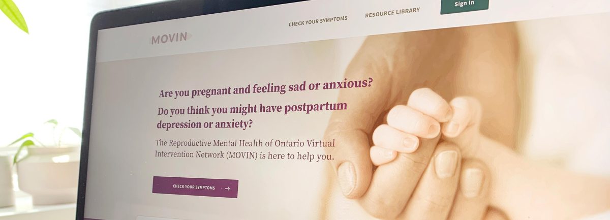 Women’s College Hospital: Maternal Ontario Virtual Intervention Network (MOVIN)