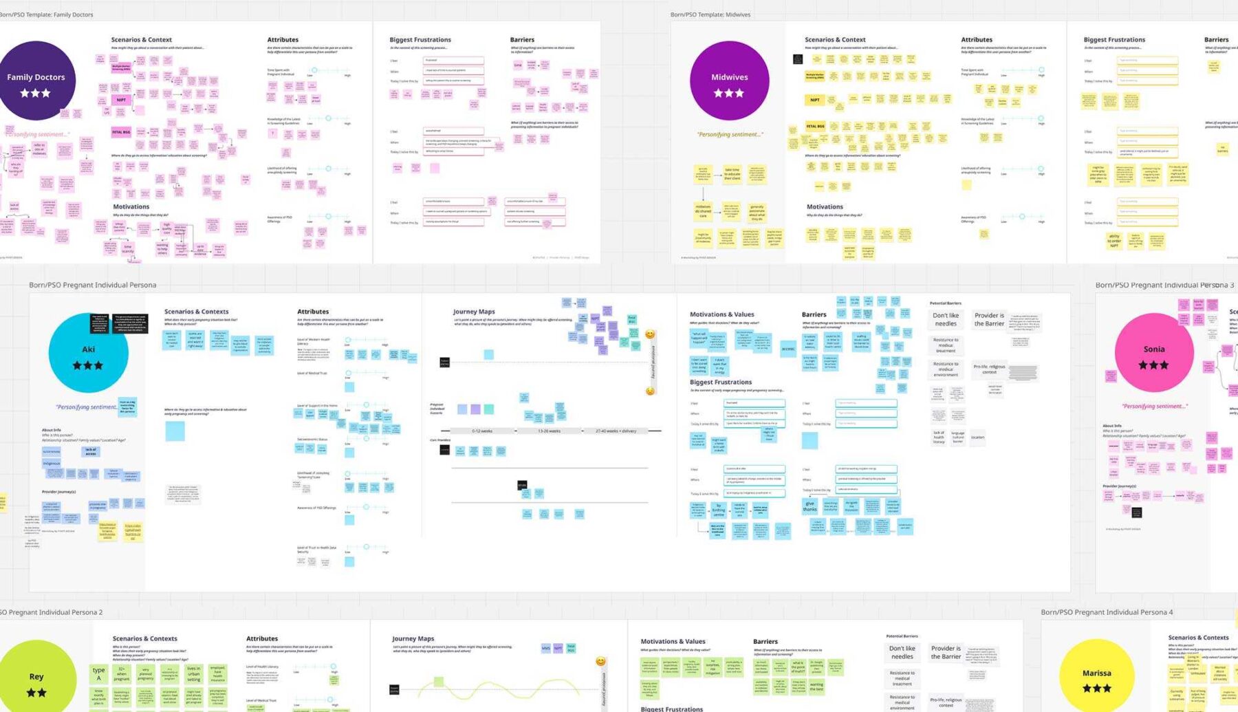 PSO persona worksessions