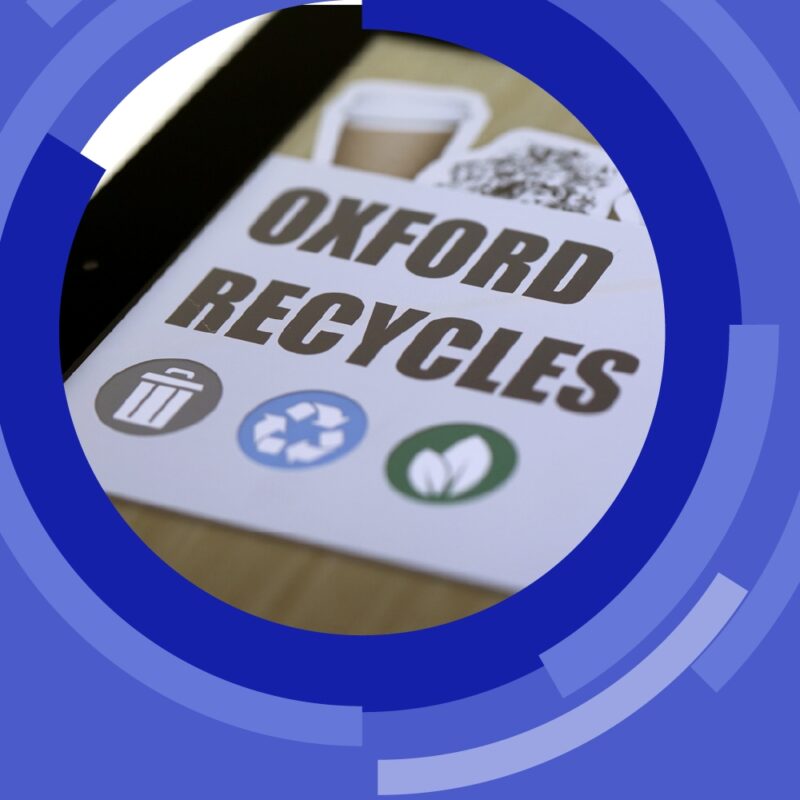 Reflecting on 25 years: oxford recycles app